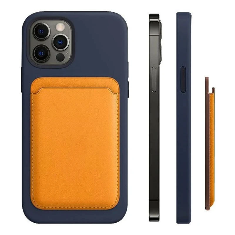 Leather Wallet Case for IPhone 15 Pro Max Magsafe Wallet Leather Compatible for IPhone 14 13 12 Card Holder with MagSafe Magnet