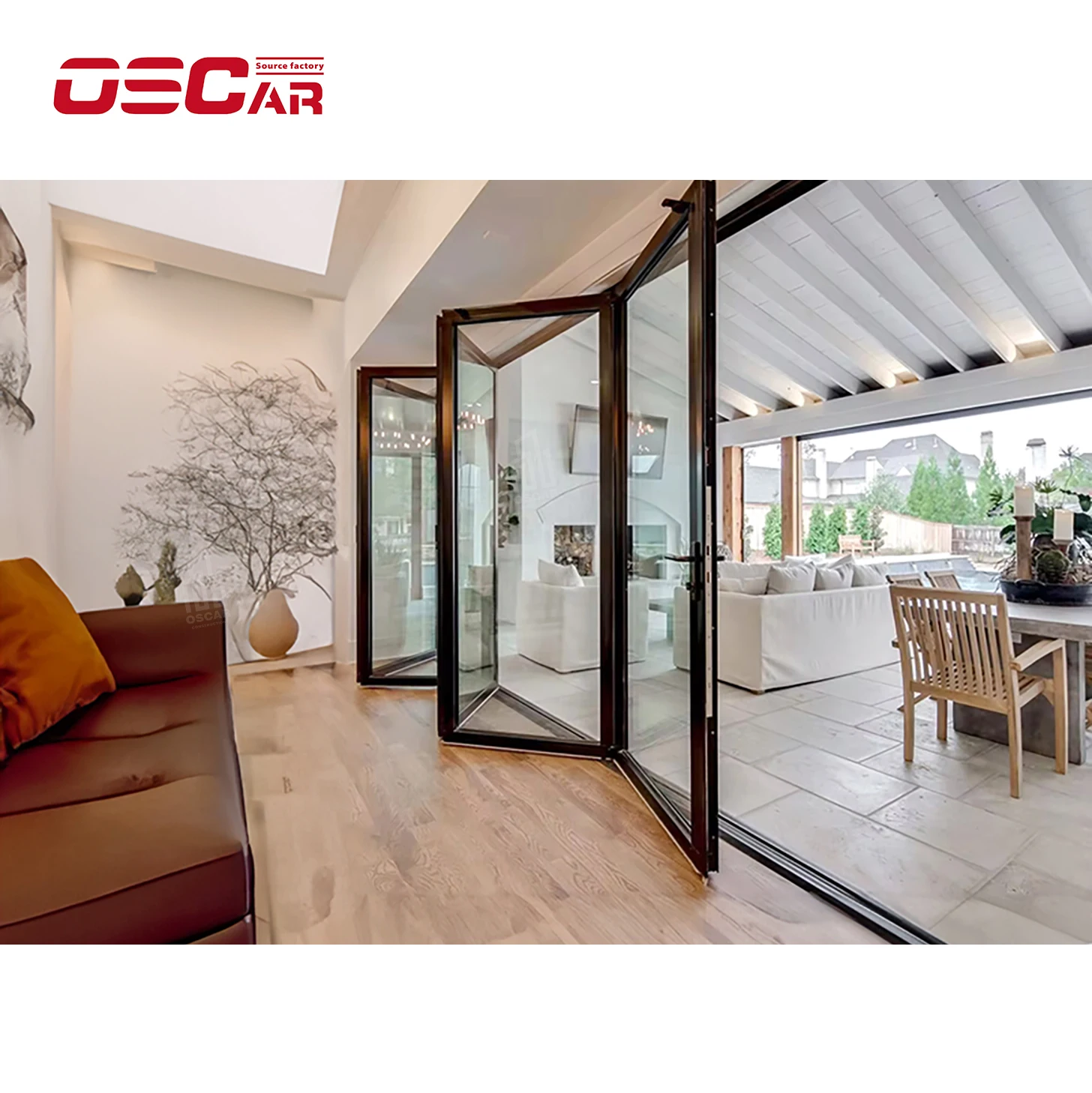 Oscaracso Glass Room Hardware Handle 90Degree Pivot Accessories For Dividers Accordion Doors Bi Closet Frameless Pvc And Folding