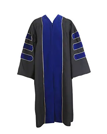 
Deluxe Faculty hot sale wholesale academic regalia doctoral graduation 