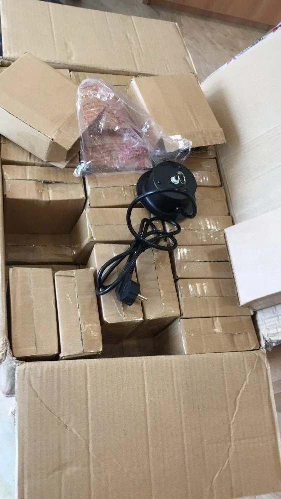 Steel Iron metal casing alternating current AC VERSION Christmas party lights glass disco mirror ball hanging rotating AC MOTOR