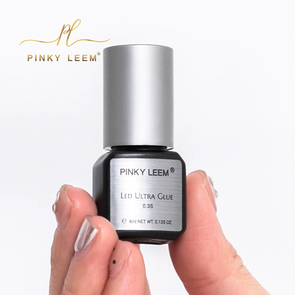 Pinky Leem wholesale hot selling competitive professional uv lash glue supplies transparent 0.3 sec uv Adhesive