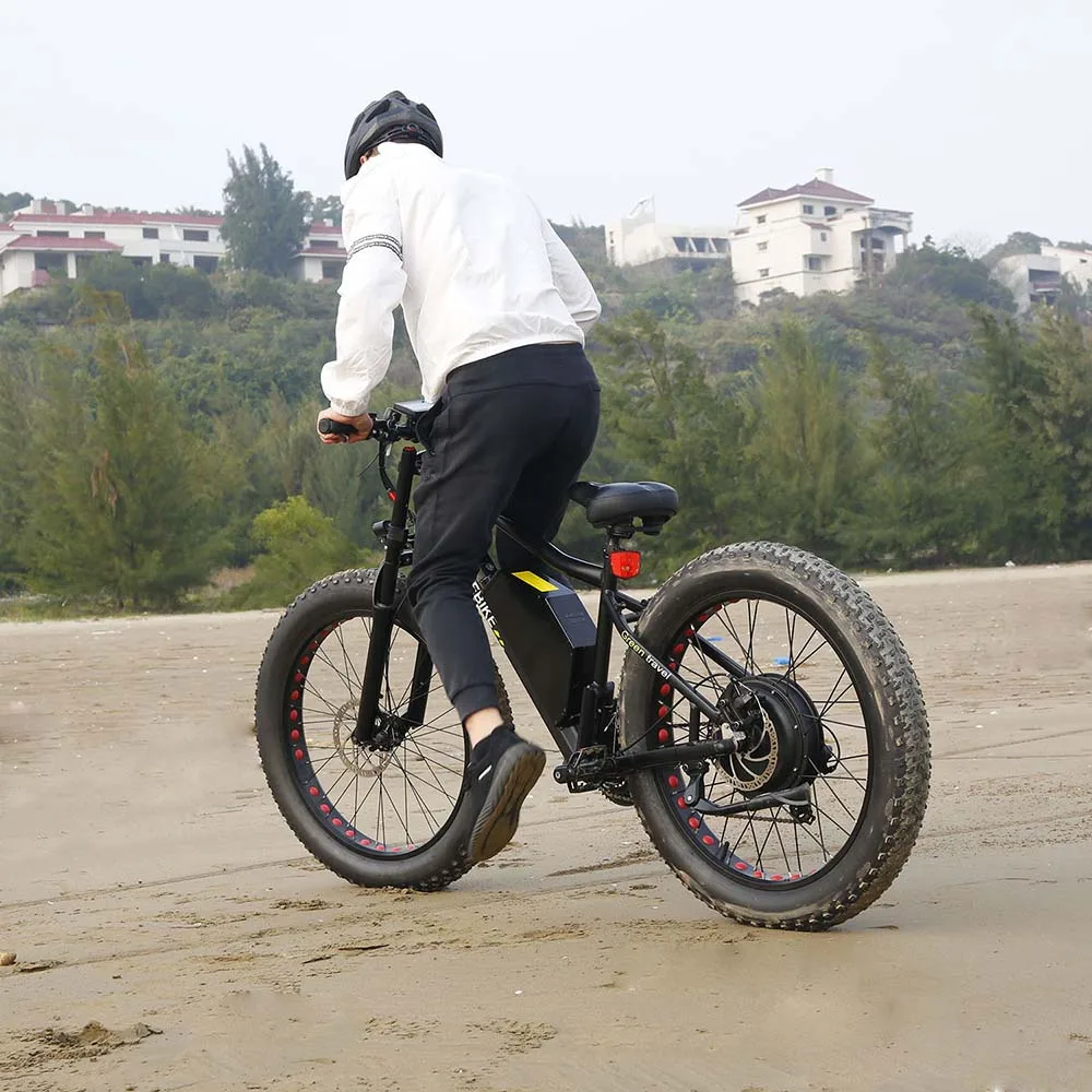 26inch powerful e bike A7AT26 60 mph high speed pocket mountain fatbike long range ebike 26'*4 60V 1000W 2000W fat bike