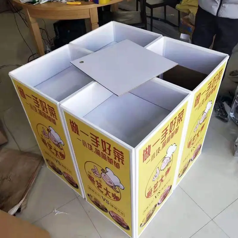 cardboard floor display stand for mass beverage store