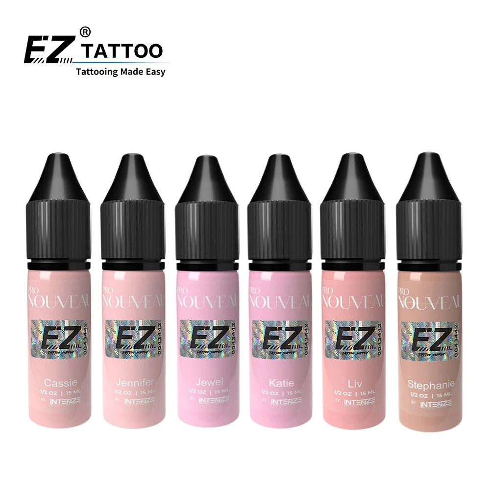 iNTENZE Pro Nouveau Permanent Makeup Pigments Blush Tattoo Ink Microblading Blush Pigment for pmu machine