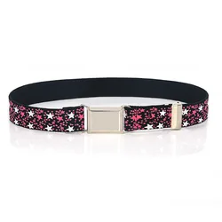 Wholesale no hassle stretch elastic girls waist kids buckle-free belt