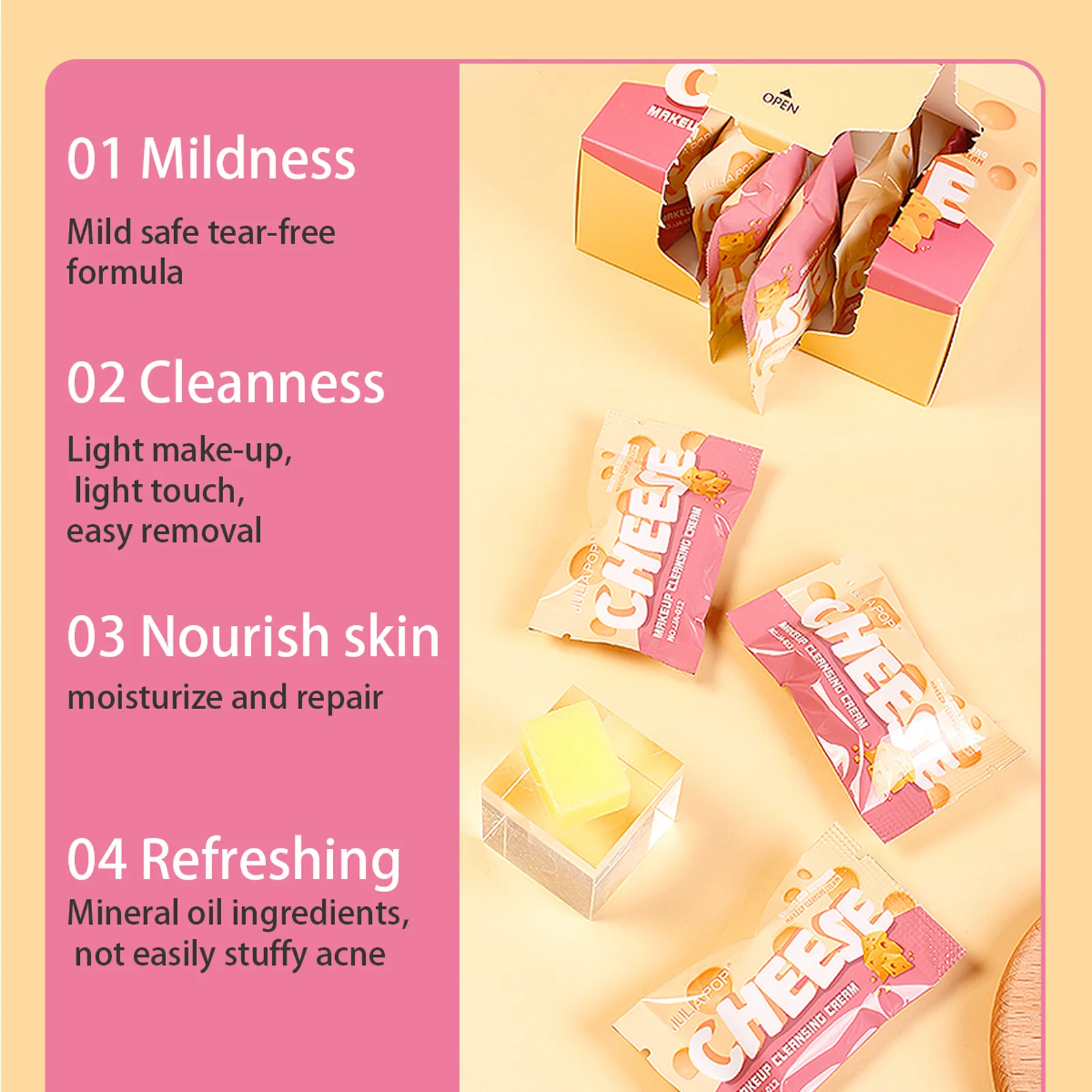 Moisturizing Vegan Gentle Organic Private Label Natural Nourishes Face Makeup Easily Deep Remover Cleansing Balm