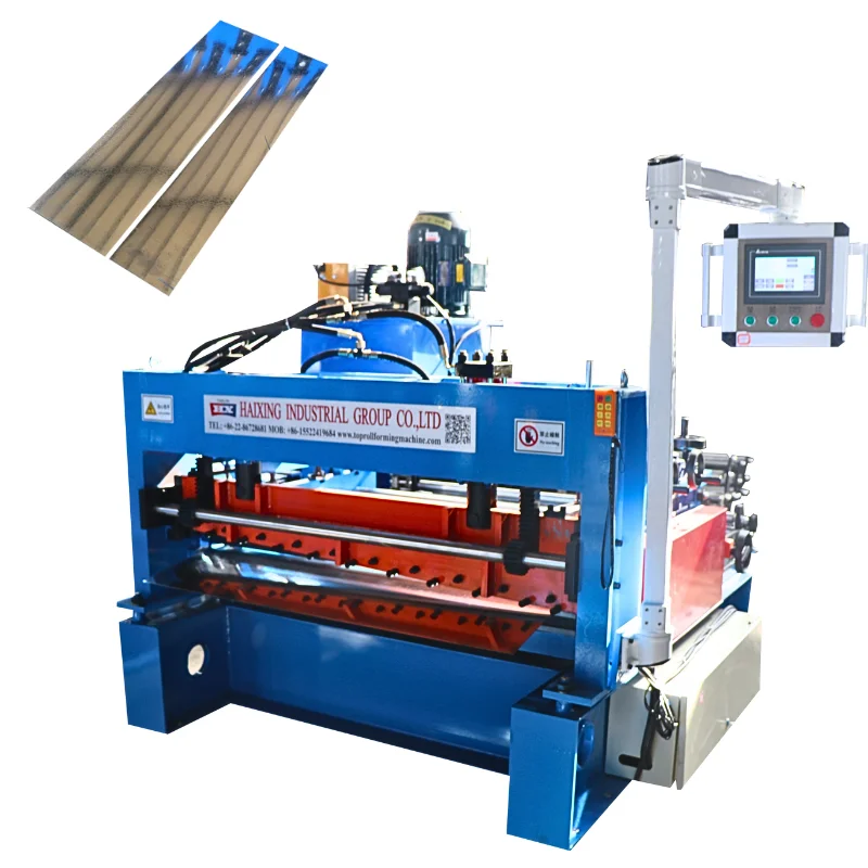 Simple color steel sheet  hydraulic  automatic slitting machine for sheet metal