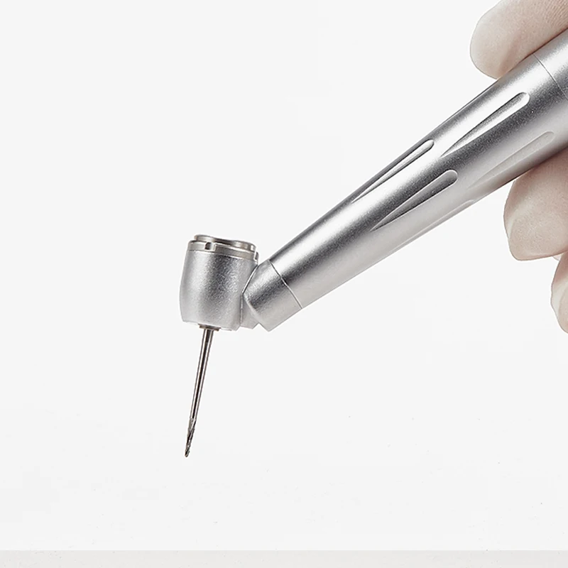 Air turbine 45 degree dental high speed handpiece compatible quick coupling