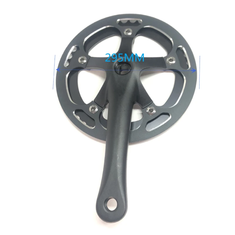 TAOZIK 44T 46T 48T 52 T алюминиевое 170 мм электрическое односкоростное колесо для велосипеда