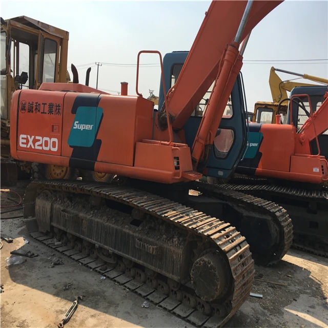 Hitachi 200-6 exquadora EX200 ZX200-3 ZX200-6 б/у ZAXIS 210 200 экскаватор горячая Распродажа низкая цена для продажи