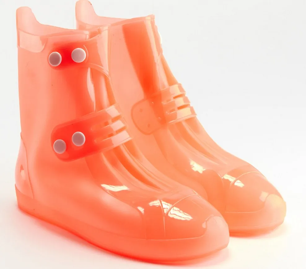 ПВХ резиновая крышка для обуви может быть отправлена напрямую 100% водонепроницаемая Нескользящая Крышка для обуви на лодыжку для наружного использования