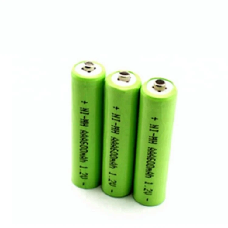 
High Quality RC Batteries Pack 4.8v Nimh AAA 600mAh 1.2V Ni-mh Rechargeable Battery 