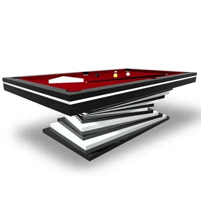 Manufacturer Price 9ft 8ft 7ft Outdoor Indoor Sport home Modern Billiard Pool Table With Dining Top