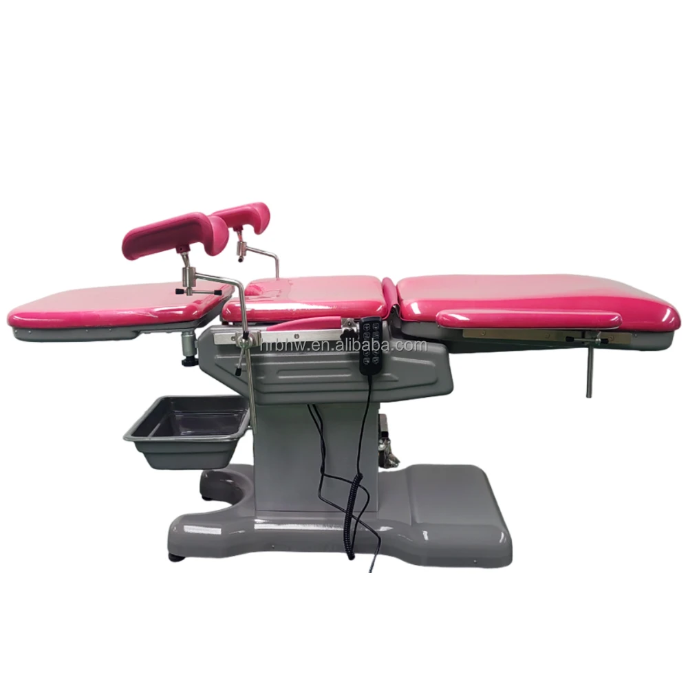 2024 популярная пластиковая электрическая койка для гинекологического осмотра родовая Больничная койка