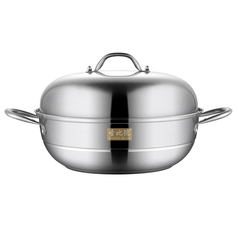 Wholesale customStainless steel steamer Kitchen SuppliesStainless steel double boiler cooking steamer