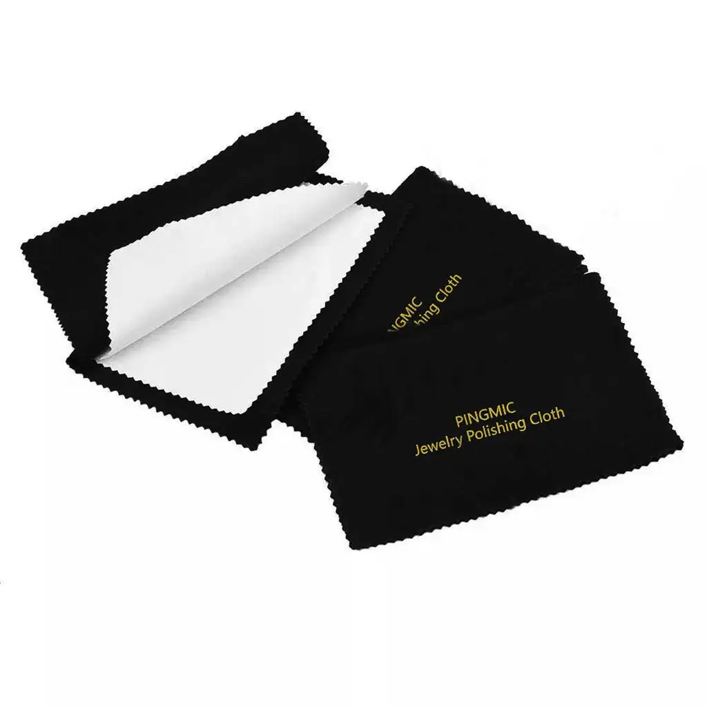 Factory Price Fast Shipping Microfiber Polishing Cloth for Jewelry diamond Lens Cleaning