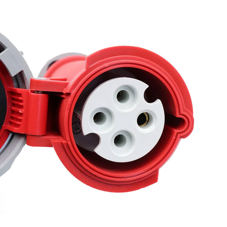 CHENF IP67 400V 16/32/63/125A Nylon Industrial Connector Socket European International standard Connector CF556 1117 CF1450 2177