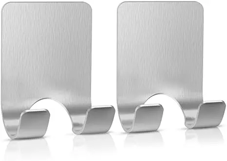 Heavy Duty Adhesive Hooks Towel Hook Stick on Hooks Wall Hangers