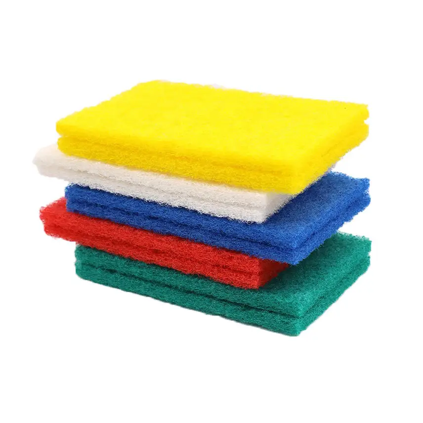 ECO friendly fiber pad scouring cellulose cleaning kitchen scrubber dish sponge