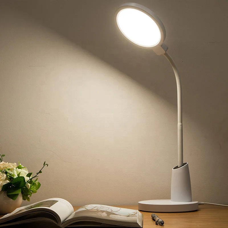 Timer Folding LED Desk Lamp Book Reading Light Dimming Table Lamps For Reading Study With Night Light