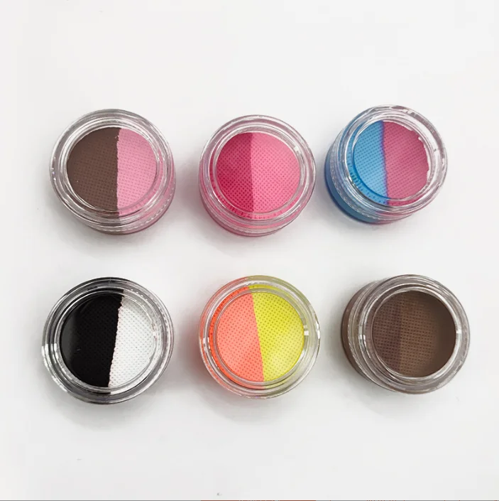 Hot Selling UV Glow Fluorescent Paint Eyeliner Gel Bright Color Retro Eye Liner Water Activated Eyeliner