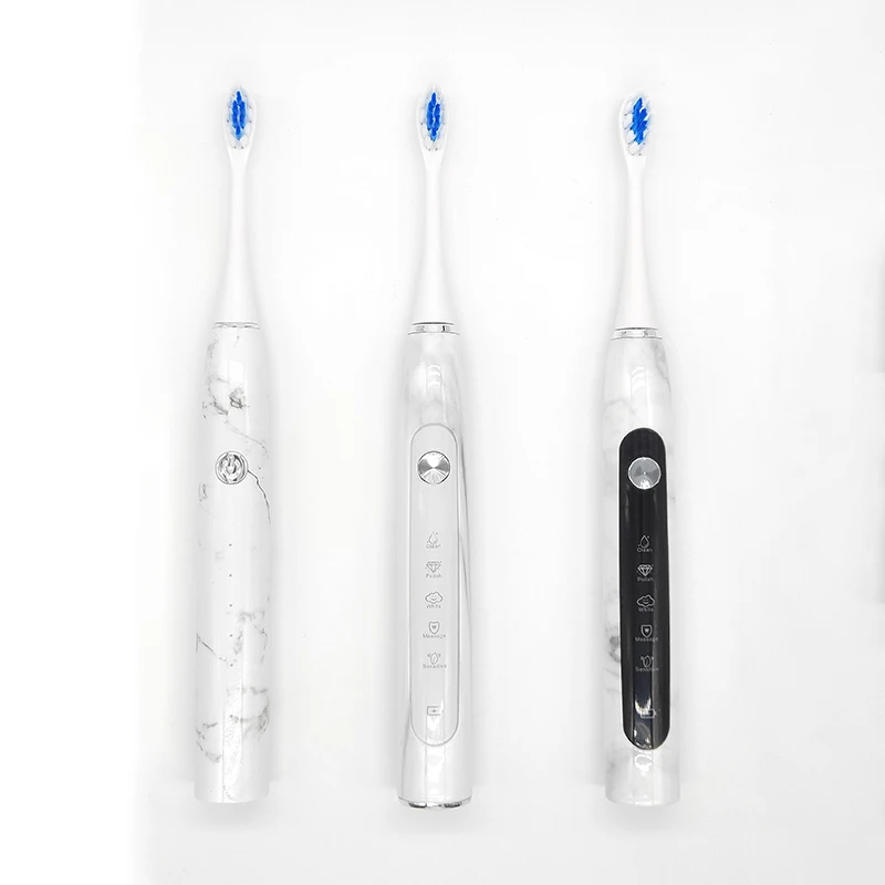 IPX7 Full Machine Waterproof Super Dense Soft Bristle Sonic Adult Electric Toothbrush