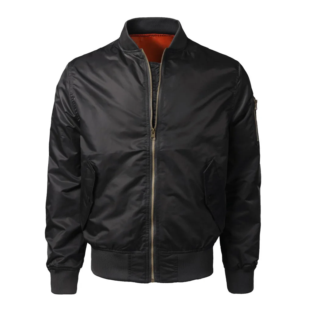 Зимний бомбер мужская Военная Зеленая Мужская куртка