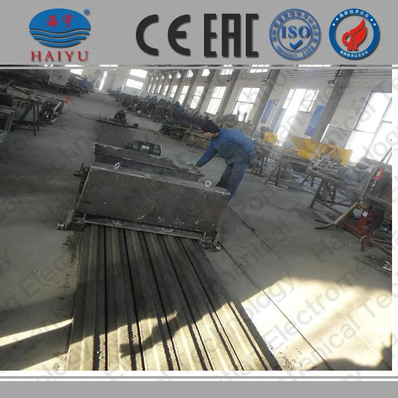 Steel wire reinforced Concrete T beam machine for Africa
