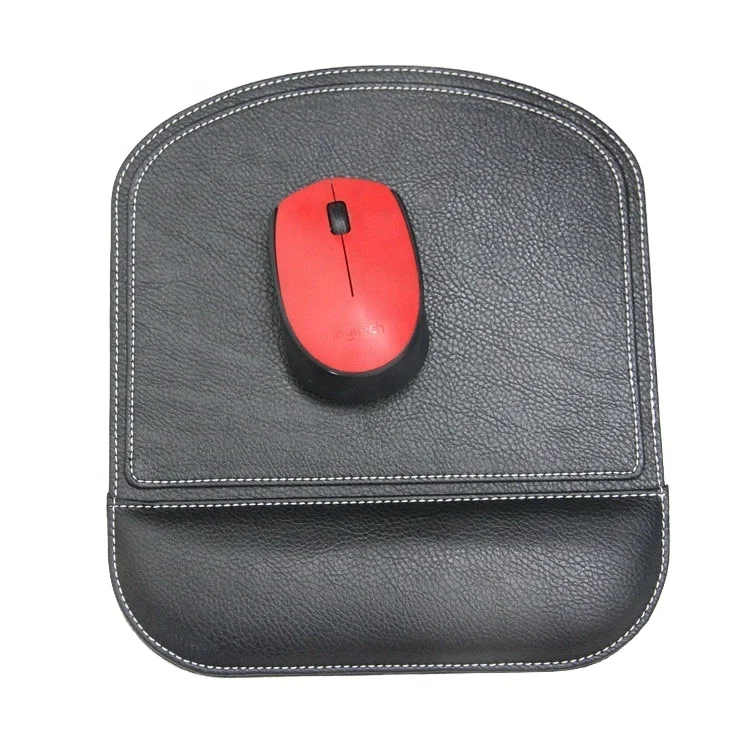 LG6037 Promotion Anti-slip desk mat blank extend sublimation large custom genuine leather gaming leather mouse pad