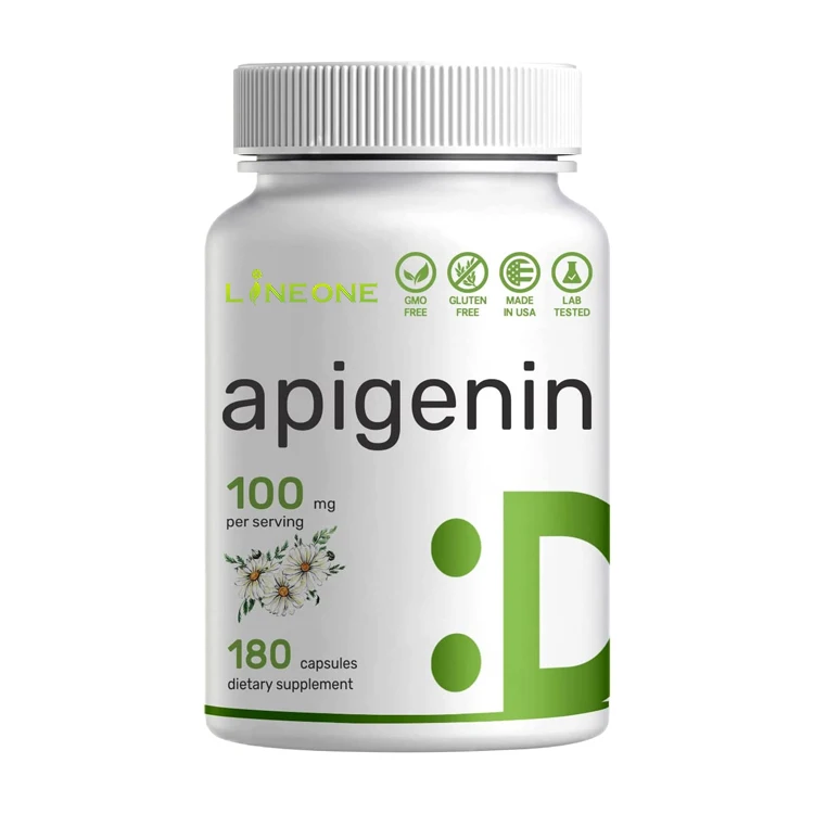 Healthife Supplements Organic high concentrate plant extract  Powder Apigenin Capsules   plant based herbal ingredient