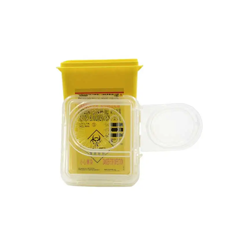 New Design 1L Disposable  Medical Sharps Container