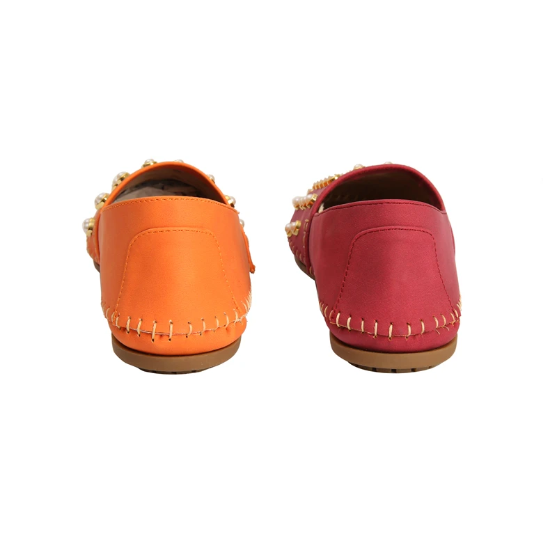 High Quality Wholesale Beautiful Flat Shoes Round Toe Fashion Comfortable Ladies Flat Shoes