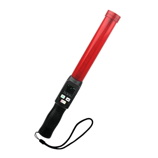 Rechargeable alcohol tester Fast screening  traffic baton law enforcement  led light