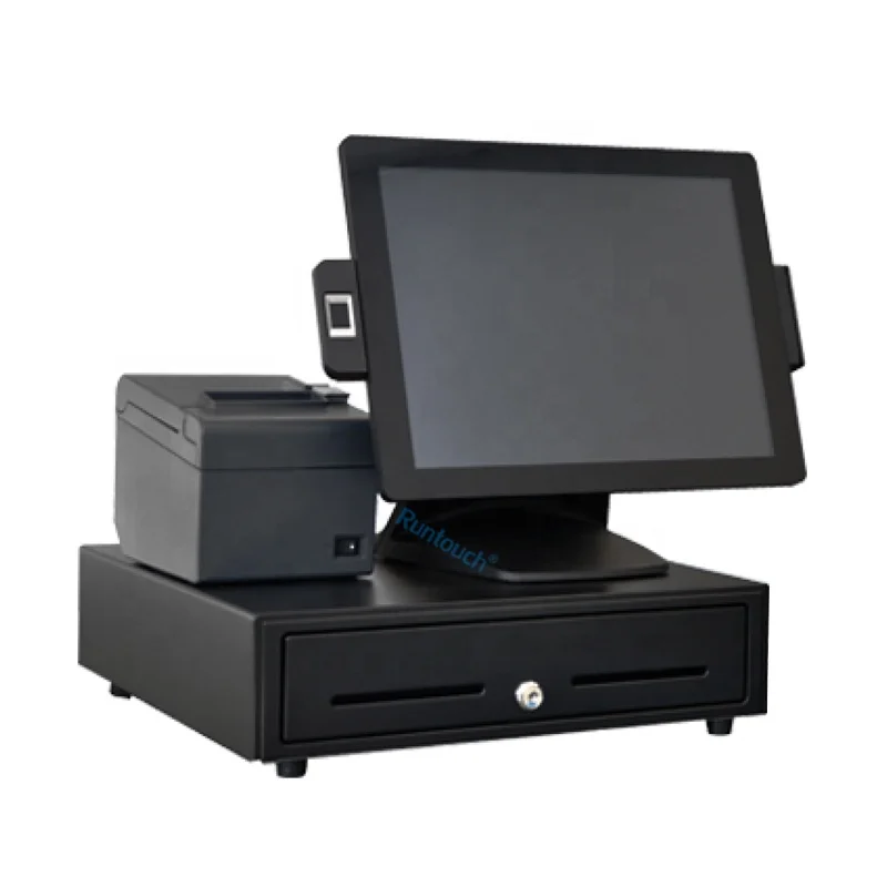 POS 4g offline pos terminal android Epos pos system mock with thermal bill printer and cash box drawer
