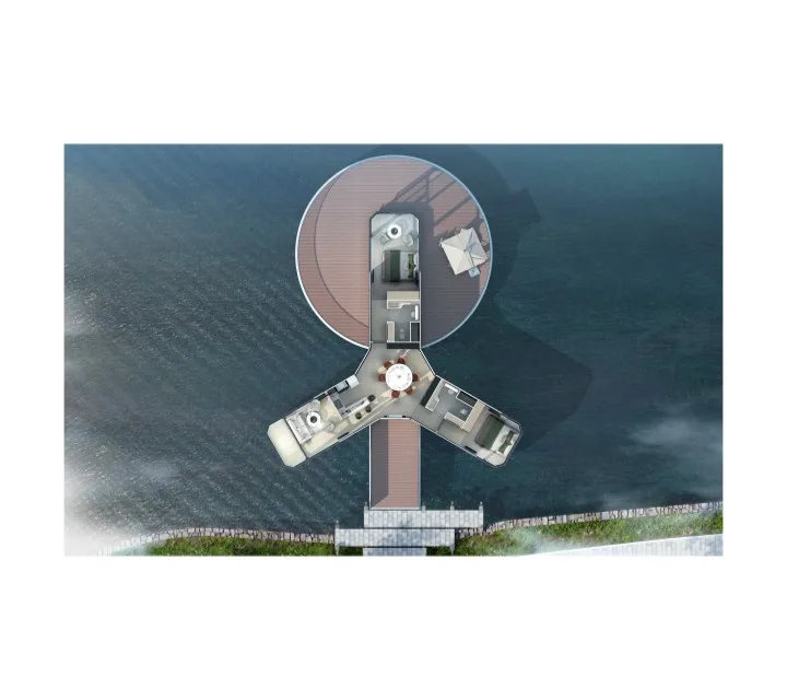 Thermal Performance Suit Ultra Low Energy Water Heating And Electric System Capsule House Space Capsule App Control Hotel