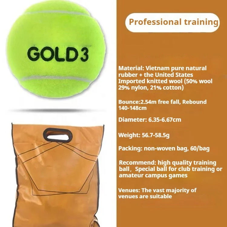 Hot sale Top Quality Professional Balle De Tennis Padel Ball A Grade Custom 45% wool ITF Approval Tennis Paddle Ball