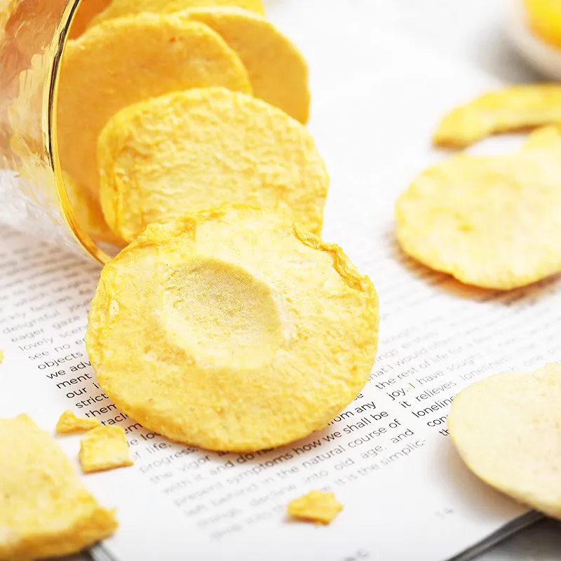 
direct factory professional manufacture of Freeze Drying yellow peach sliced good quality wholesale FD vegetables and fruits 
