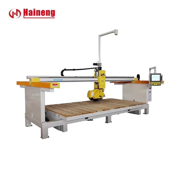 Cost effective SMT-350 high performance table simple cnc granite quarry slab cutting machine