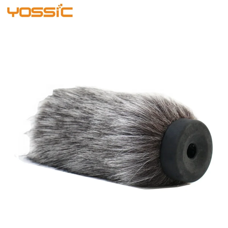 Fur Wind Microphone Cover Muff Windscreen Sleeve Shield For interview microphone