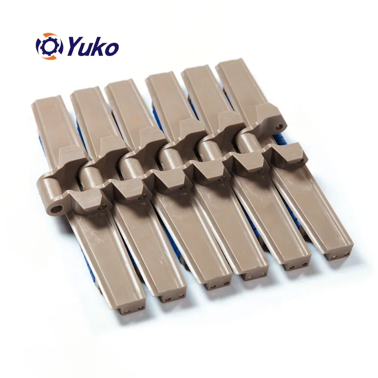 Price heavy duty side flex chains roller top plastic accumulation table LBP882 conveyor chain