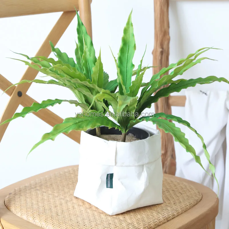 Artificial plant fern landscape decoration forest fern leaf  tropical leaves