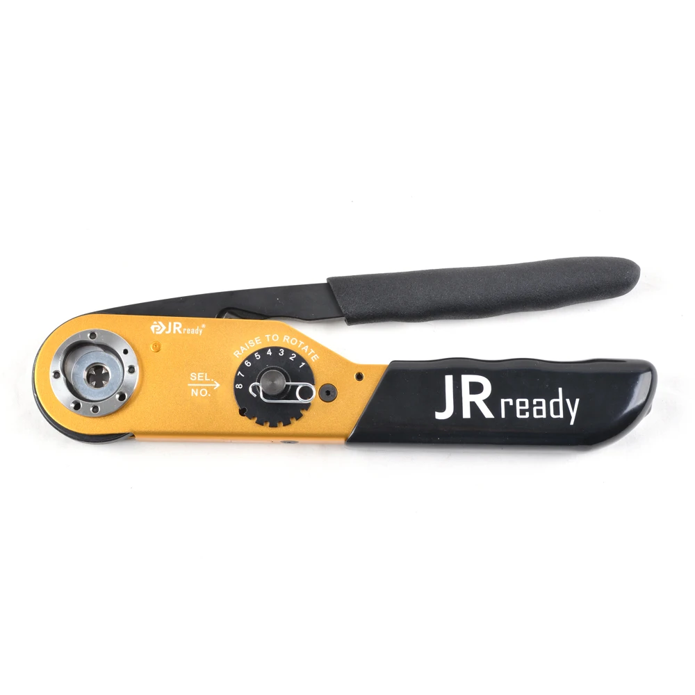 JRready Four-indent Hand Wire Crimper 6-14AWG ACT-M300 Crimping Tool For Aviation Connector