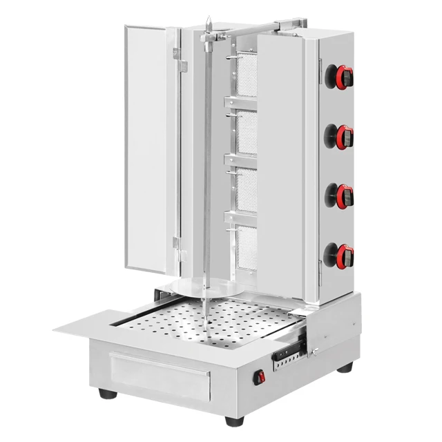 Stainless Steel Commercial Gas Kebab Machine Sharma Equipment