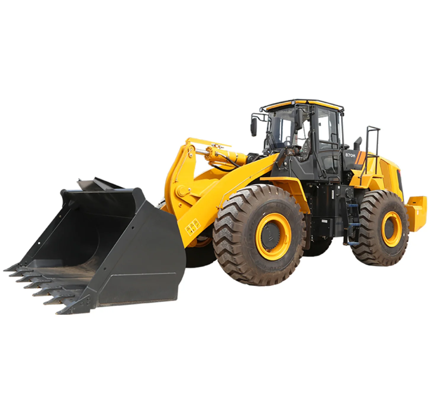 7 Ton Hot Sale Wheel Loader CLG870H with Tire3 Emssion