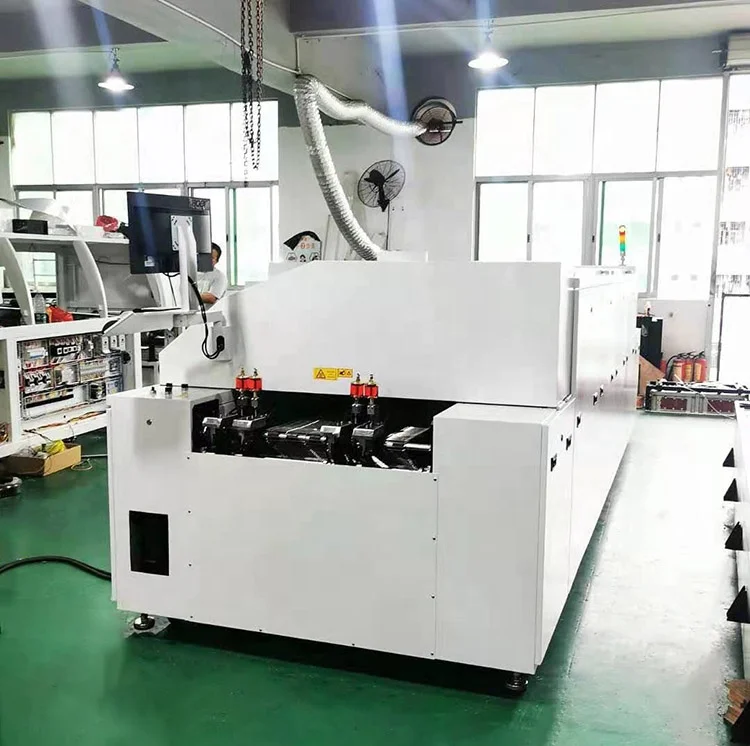 Высококачественная печь SMD SMT MachineReflow 8 зон бессвинцовая духовка Reflow