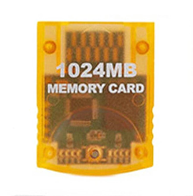 Разные объемы памяти для GameCube WII, накопитель для NGC