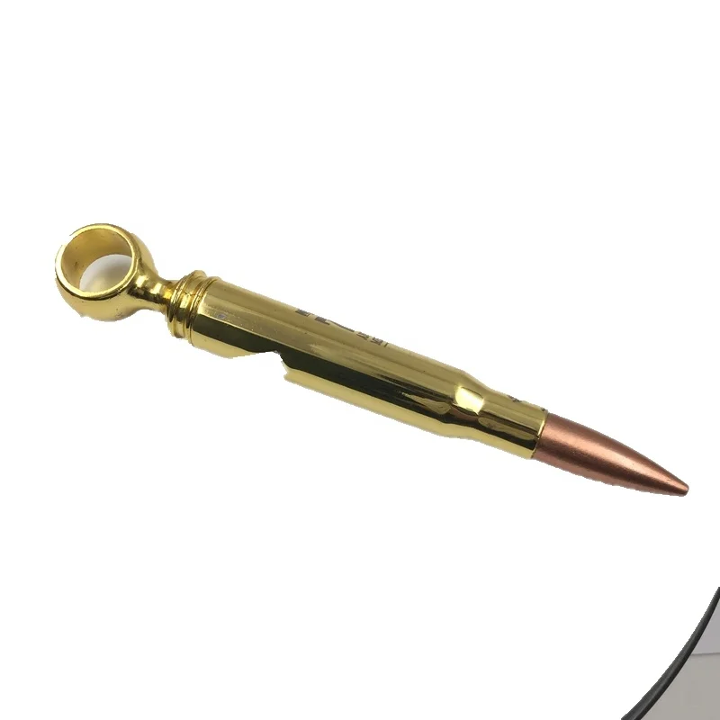 Personalized custom olive green  green bottle opener caliber 50 caliber bullet bottle opener