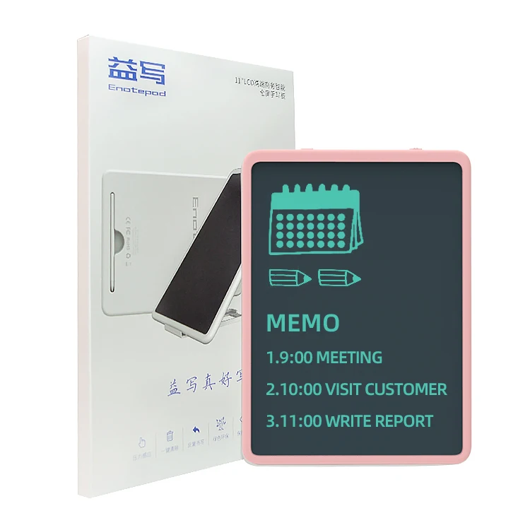 Children Toys Unicorn Custom 11 Inch Lcd Writing Tablet Reusable Doodle Board Kids Drawing Toys