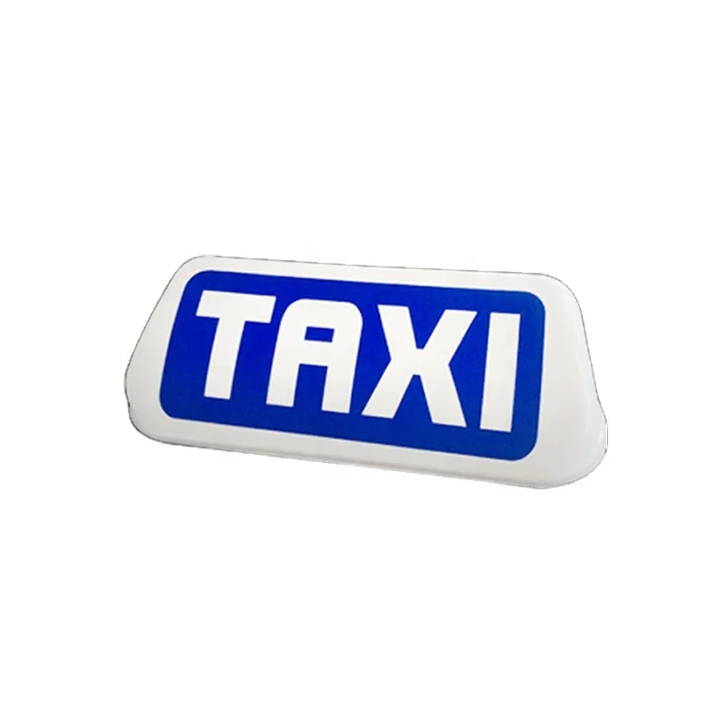 Top Productions Taxi Roof Light Box Universal Taxi Light Box Roof Sign LED 12V Interior Lamp