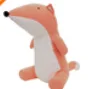 new summer toy kids room decoration accessories ramie fabric stuffed animal soft toy fox pig crocodile
